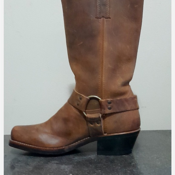 Frye Women’s Harness 12r Brown Mid-Calf Boot 8.5 - Picture 6 of 11